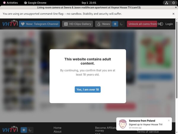 Voyeur-house.tv Account Generator 2016