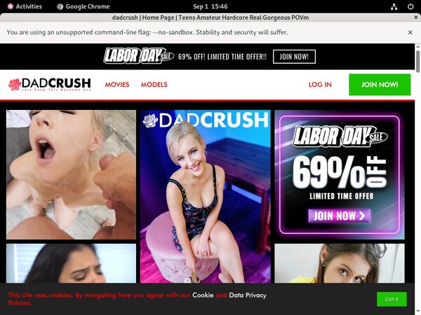 Log In Dad Crush